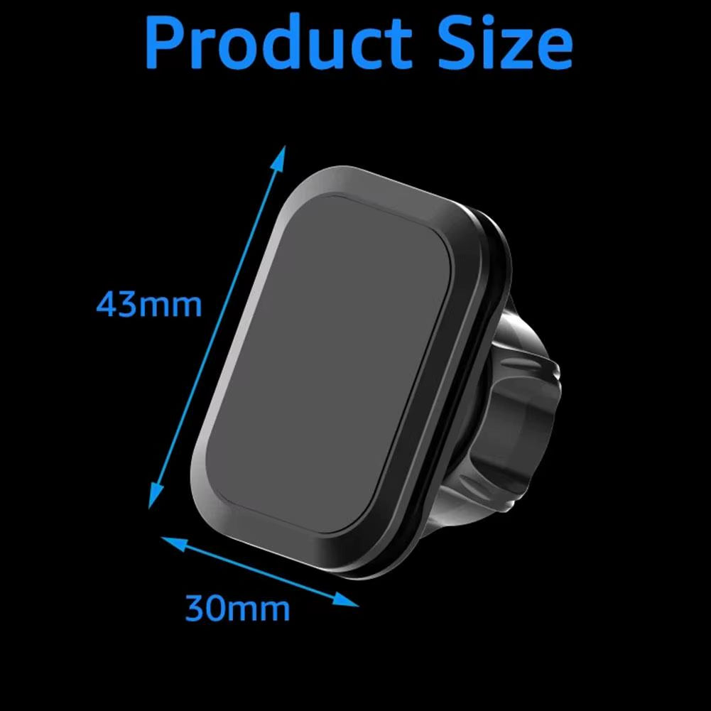 17Mm Ball Head Magnetic Car Phone Holder GPS Support Smart Phone Bracket for Iphone15/14 13 Phone Holder