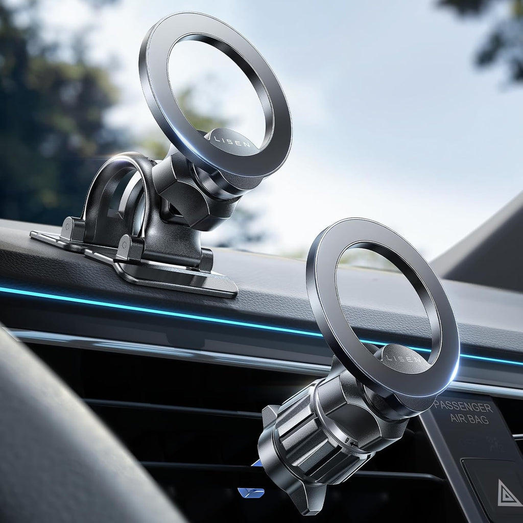 for Magsafe Car Mount, [Upgrade 2026 Ultra Magnets] Magnetic Phone Holder for Your Car Cell Phone Holder Mount for Air Vent Car Accessories for Men Women GPS Holder Fit Iphone 17 16 15 14 13 12