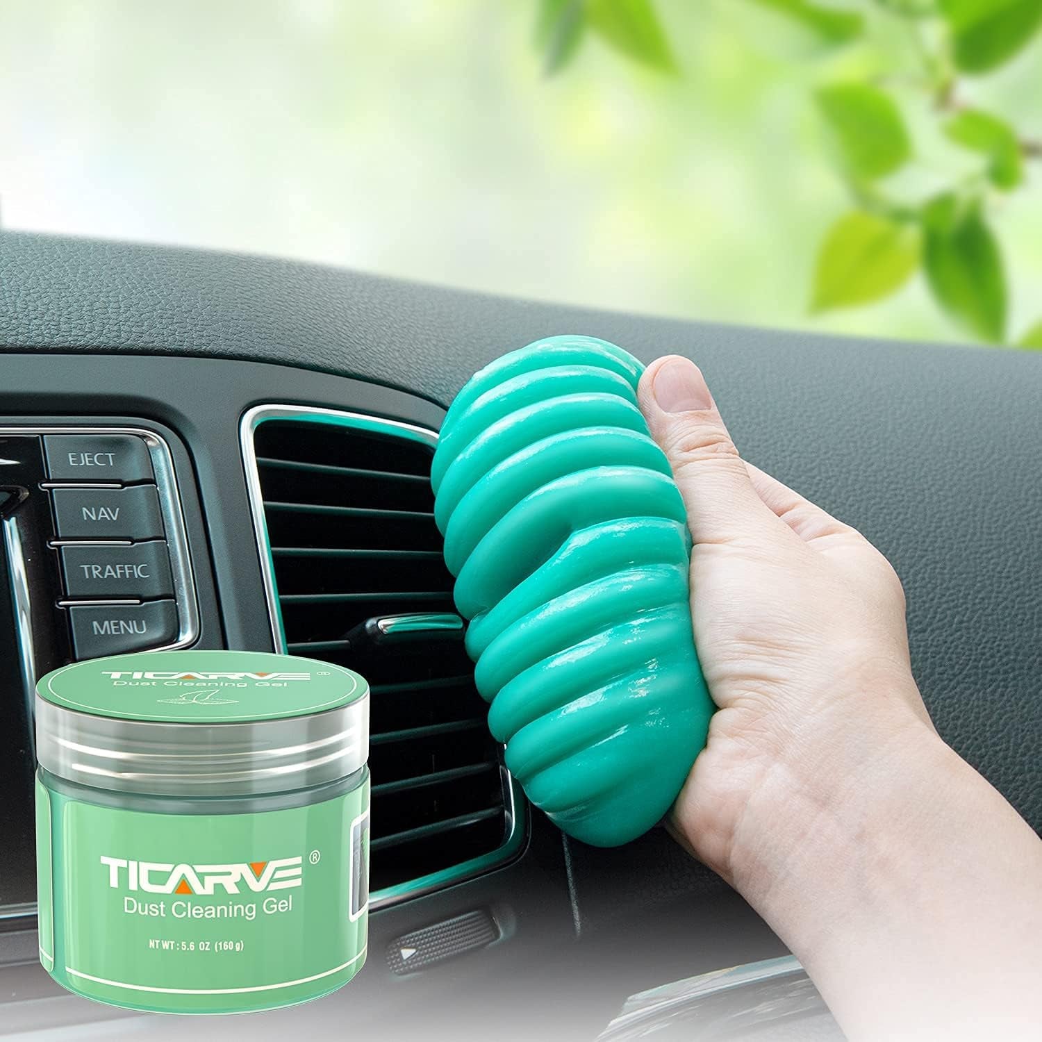 Car Cleaning Gel Car Detailing Putty Car Cleaning Putty Gel Auto Detailing Tools Car Interior Cleaner Car Cleaning Kits Cleaning Slime Keyboard Cleaner Orange Yellow