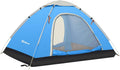2/3 Person Lightweight Instant Pop up Indoor Outdoor Backyard Tent for Camping Backpacking