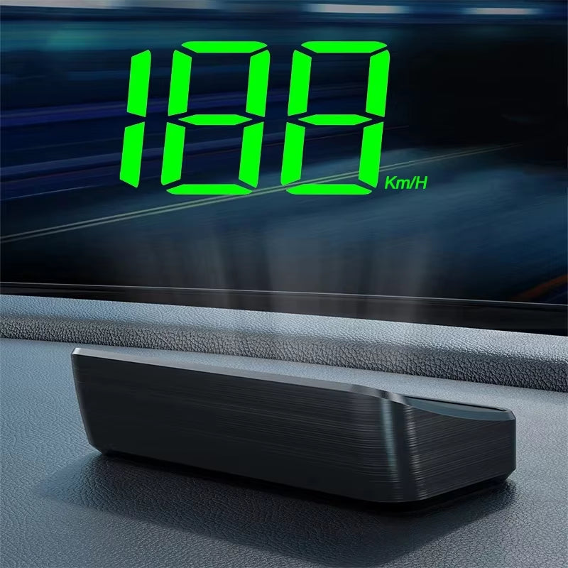 Car Speedometer HUD Head up Display Digital Speed Meter Windshield Projector Vehicles Truck Auto Electronics Accessories