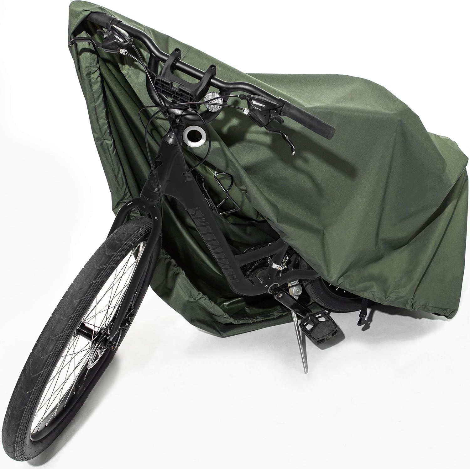 Bike Cover – Reflective Bicycle Covers for outside Storage - Waterproof & Weatherproof Garden Tarp Shelters for Bikes, Trikes, 29Ers, and Electric Bicycles