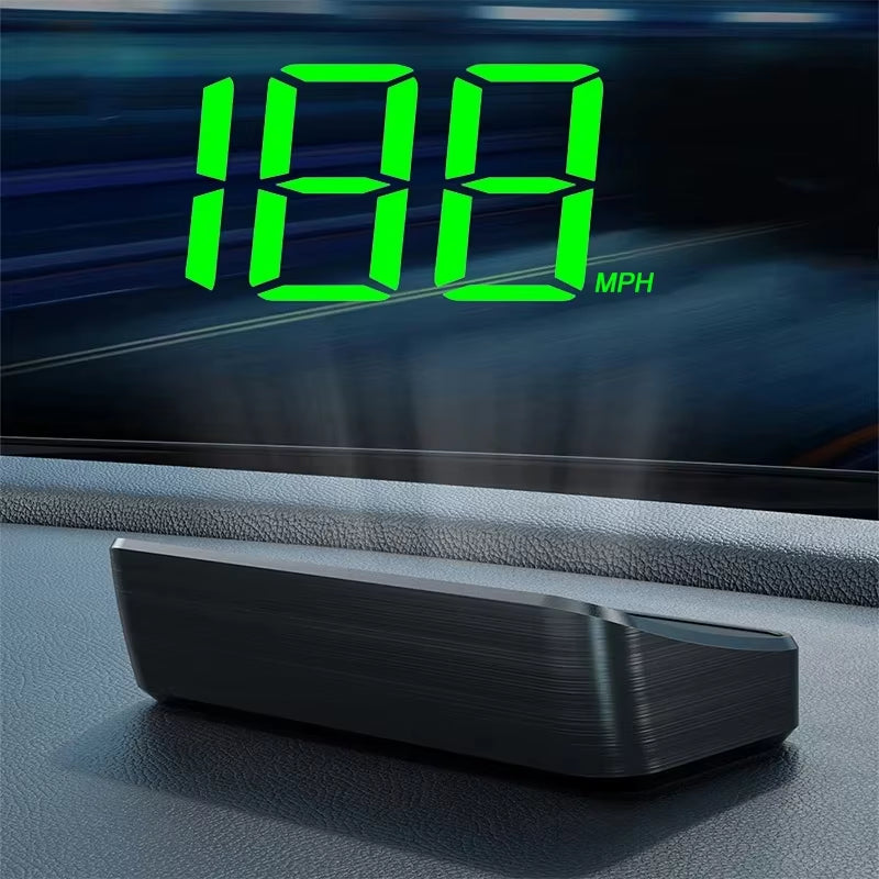 Car Speedometer HUD Head up Display Digital Speed Meter Windshield Projector Vehicles Truck Auto Electronics Accessories